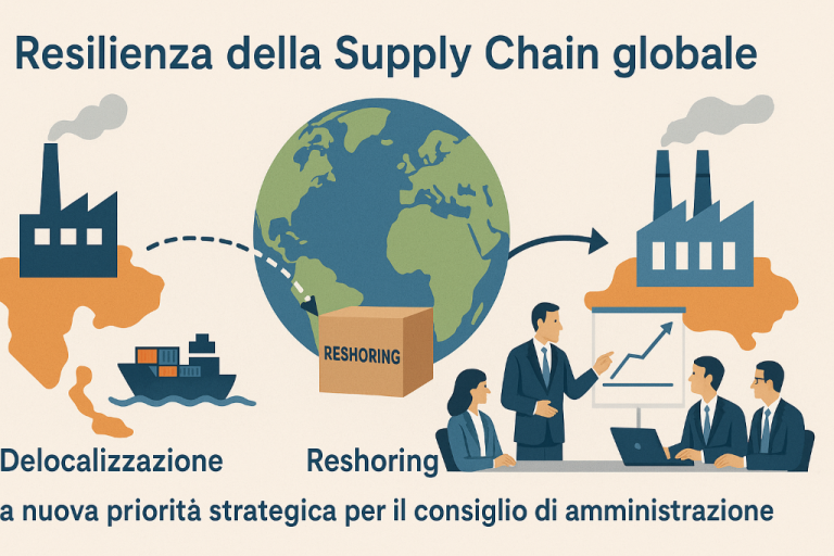 Supply chain: da modello lineare just-in-time a modello a rete ridondante e resiliente