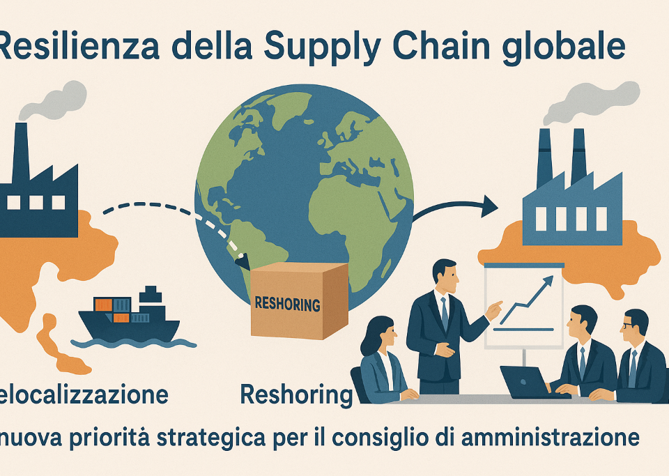 Supply chain: da modello lineare just-in-time a modello a rete ridondante e resiliente